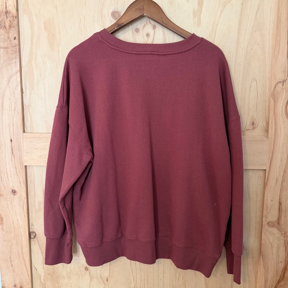 Maurice’s Women's Snoopy Halloween Graphic Sweater - Maroon Size XL - Picture 4 of 4